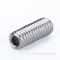 GB80 Stainless Steel Hexagon Socket Set Screws With Cup Point